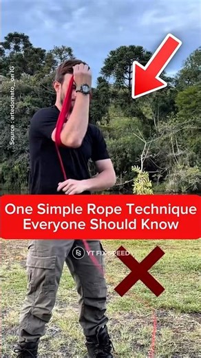 Learn This Rope Skill Before It’s Too Late‼️