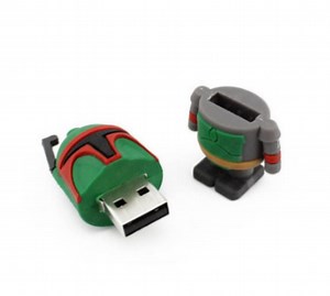 [Hot Item] Star Wars Cartoon Characters Bounty Hunter USB Flash Drive Pendriver