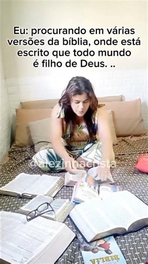 Vc já achou essa afirmação na sua bíblia? | Leia a descrição.