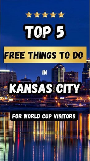 TOP 5 FREE THINGS TO DO IN KANSAS CITY #kansascity #visitkc #worldcup2026