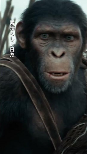 「なんて素晴らしい日だ！」『猿の惑星／キングダム』特別映像解禁！猿が支配する世界で、人類に希望は残されているのか―＜完全新作＞𝟱.𝟭𝟬(金)公開 #猿の惑星 #猿の惑星キングダム#映画 #shorts