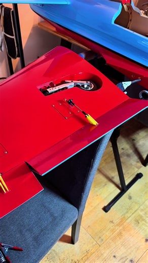 Toprc Oydessy – RC jet aileron & flap control horn installation