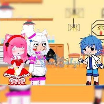 sonic x rouge I don't want to cook👩‍🍳❌ #gachalife2 #gacha #gachalife #sonouge #shots #ship #love