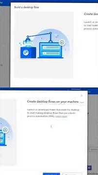 How to create desktop flow in #powerautomate