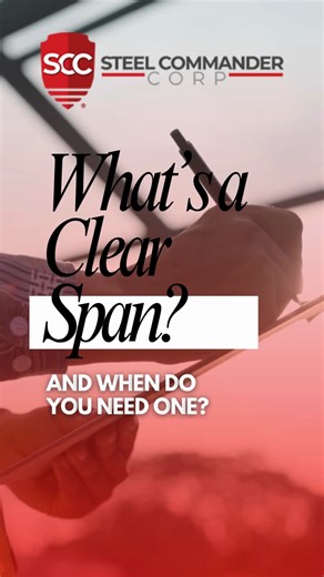 What is a Clear Span? When do you need one? Imagine wide-open spaces with no interior columns—this is the essence of a clear span steel building. A “clear span” structure maximizes usable space, making it ideal for warehouses, sports facilities, and more. 🌟 Explore the potential of our Clear Span Guide on our blog! https://steelcommandercorp.com/clear-span-steel-buildings-guide/ #SteelBuildings #OpenSpaceDesign #FacturyDirect #ConstructionInnovation #BuildingSolutions #Warehousing #FacilityDesi