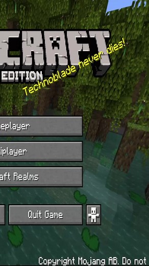 “Technoblade Never Dies!” Splash text add to Minecraft by Mojang 🐷 👑 ♥️ #technoblade #minecraft #technobladeneverdies
