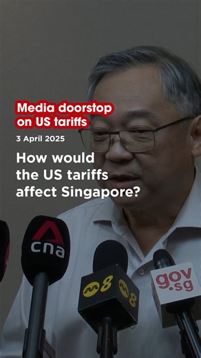6.3K views · 68 reactions | Singapore, as a small and open economy, depends on the global economy to grow and develop. Once global investments slow down due to slowing production by affected countries, this would lead to a global economic slowdown, which would affect Singapore's economy in the medium to long term. Deputy Prime Minister and Minister for Trade and Industry, Gan Kim Yong, delivered his statement on US tariffs to the media on 3 April 2025. | gov.sg | Facebook
