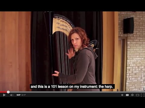 Cours de harpe 101 / 101 Harp Lesson