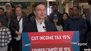 68K views · 4.3K reactions | Réduire l'impôt sur le revenu de 15 % pour le Canadien moyen. Un nouveau gouvernement conservateur accordera aux personnes âgées et aux travailleurs une baisse d'impôt qui permettra à une famille d'économiser près de 2000 $ par an. Plus d'argent durement gagné dans vos poches. Mettons le Canada d'abord, pour faire changement : https://www.conservateur.ca/cpc/le-canada-dabord/ | Pierre Poilievre | Facebook