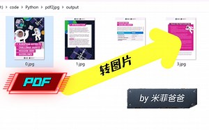 pdf按页文件分割并转为图片格式