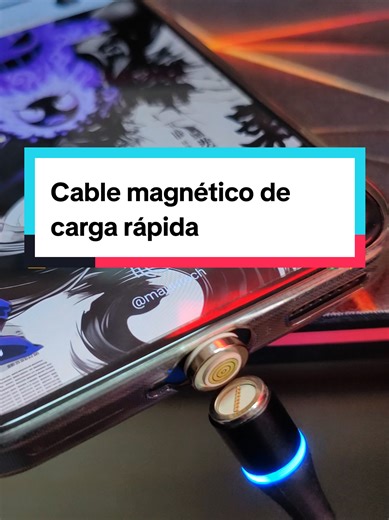 Cable Magnético de Carga Rápida 3 en 1 para Celulares