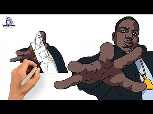 How to Draw Biggie Smalls - Step by Step
