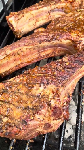 The Veal rib rack is cooking finally!!!!