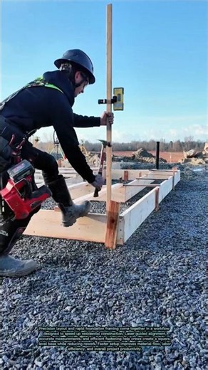 Framing a House Foundation in Record Time! 🏗️⚡