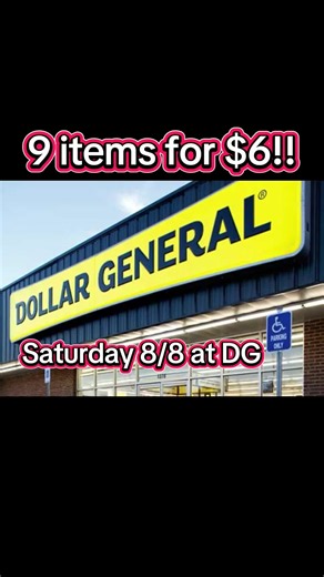 Dollar General deals 8/8: 9 items for $6 with digital coupons