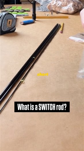 Clackamasrodcompany on Instagram: "A switch rod is a short Spey rod. We Jo longer need 15’ Spey rods, with the new technology in the shooting heads, the length of these rods has come down #spey #flyfishing #flyfish"