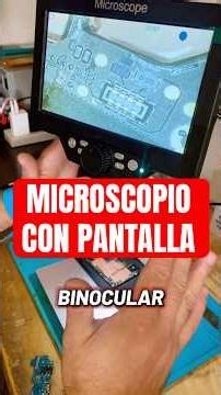 This is what the microscope looks like #repair #smartphone #viralshorts