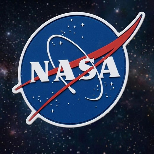 NASA Inspired Space PVC Patch, Tactical Mission Morale Patch, Hook Back Backpack Vest Badge