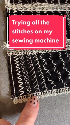 Testing All Stitches on Singer Heavy Duty Sewing Machine