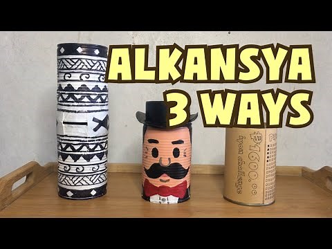 Recycled Can Coin Storage | DIY Alkansya 3 Ways | Tito J Diaries