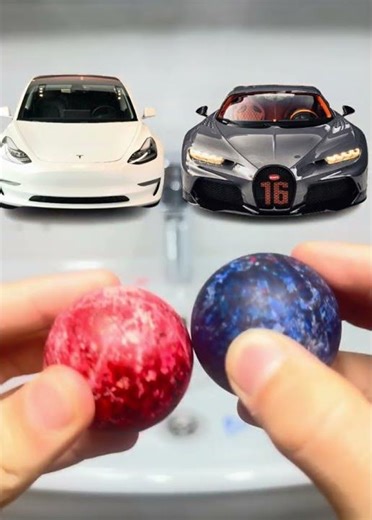 Which one is the coolest car?#usa TESLA vs BUGATTI#usa #shortsvideo #supercars #car #tesla #bugatti