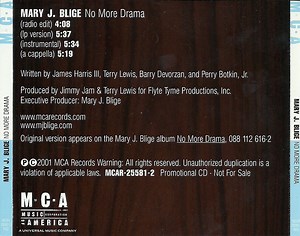 Mary J. Blige - No More Drama