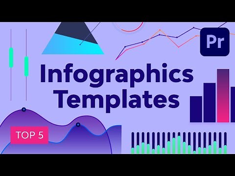 5 Top Premiere Pro Infographic Templates