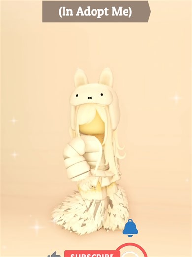 Miffy Themed Outfit Idea for Roblox Adopt Me