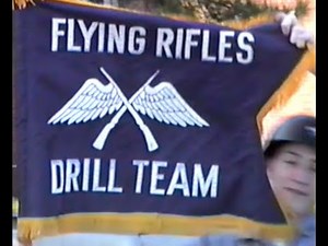 The Flying Rifles Drill Team Practice - NATTC Millington TN 1992