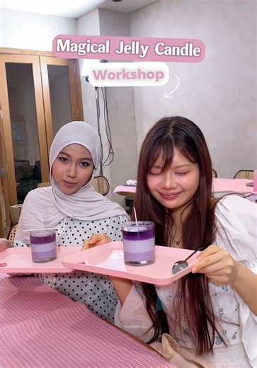 Workshop Magical Jelly Candle: Cara Bikin Lilin Jelly Cantik