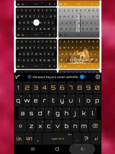 Double tap space key to enter your custom text.By Type ግዕዝ Keyboard