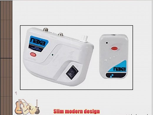 NAXA Electronics NAA-350 High Powered Amplified Motorized Outdoor Antenna Suitable For HDTV