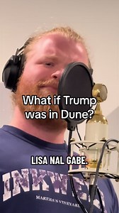 This is what recording vocals is like. Here’s Trump if he was in Dune. Completely improvised out of Sean’s brain while recording our next single. #yassinandseanterrio #impressions #trump #dune #dunemovie