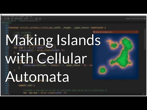 Creating Islands with Cellular Automata in GameMaker Studio 2.3.1