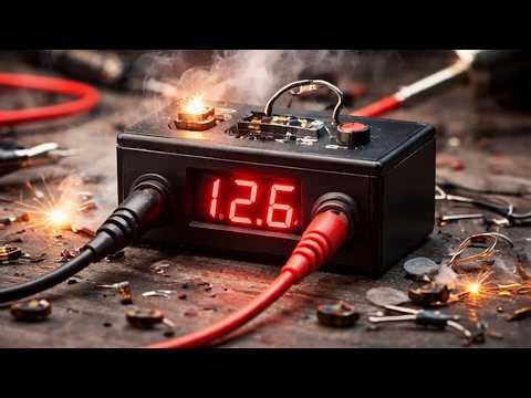 I Built a Tiny DC Voltmeter That Beats Store-Bought Ones! 😳