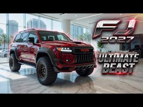 New 2027 Toyota Land Cruiser FJ - Extreme Widebody Off-Road Beast!