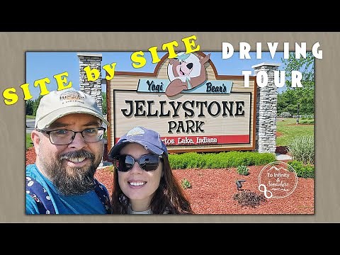 Jellystone Barton Lake | Campground Site by Site Driving Tour | Fremont Indiana