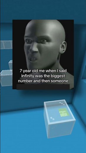 Me Realizing Infinity Plus One Actually Works