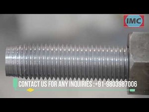Rod Threading Machine Manufacturer and Exporter - Best Quality and Price Machinery