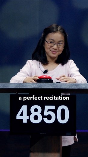 Listen in as Elizabeth Lee recites Luke 16:10-15 From memory. | National Bible Bee