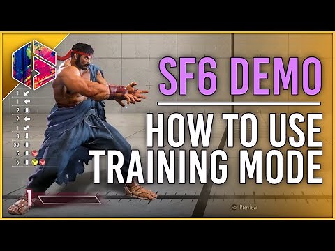 Street Fighter 6 Demo - How To Use Training Mode