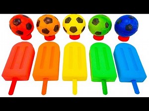 Satisfying Video | DIY How to Make Colorful İce cream From Rainbow Kinetic Sand Cutting ASMR