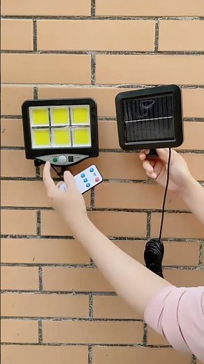 Solar Motion Sensor Light Split Induction Wall Lamp for Corridors and Bathrooms