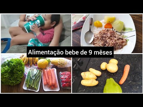 ROTINA DE ALIMENTAÇÃO BEBE DE 9 MÊSES | CAFÉ DA MANHÃ, ALMOÇO, LANCHE DA TARDE E JANTAR