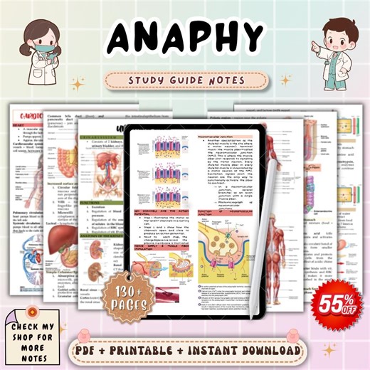 Anaphy Notes | Anatomy & Physiology | Nursing Study Guide | Medical Notes | Nurse Student | Nursing Study Notes | Nursing Notes NCLEX PDF - Etsy Canada