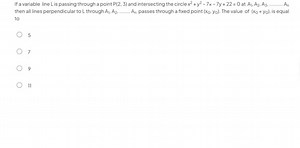 If a variable line L is passing through a point P(2,3) and inte... | Filo