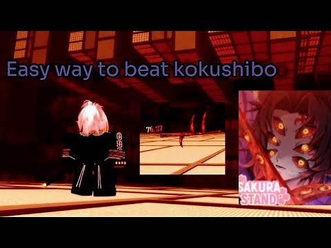 How to easy way to raid & beat Dungeons & kokushibo in sakura stand #sakurastand #roblox