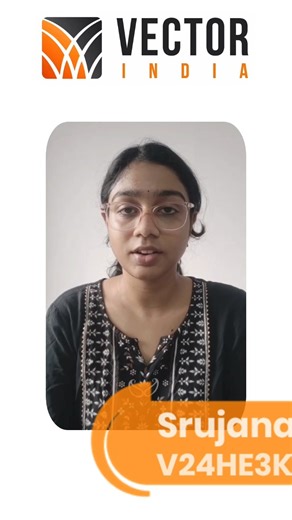 Vector India on Instagram: "Dream → Learn → Achieve Big congratulations to K Sai Srujana on getting placed at Apollo MicroSystems after training with Vector India. Her journey from Vizianagaram to the tech industry is truly inspiring! We are extremely proud and wish her a future filled with success and innovation #VectorIndia #StudentSuccessStory #PlacementUpdate #EmbeddedSystems #FutureEngineers #AutomotiveIndustry #TechCareers #ApolloMicroSystems #EngineeringStudents #SkillToSuccess #CareerLau