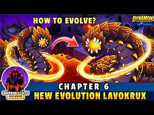 Dynamons World: New Evolution Lavokrux | Underworld Castle Chapter 6