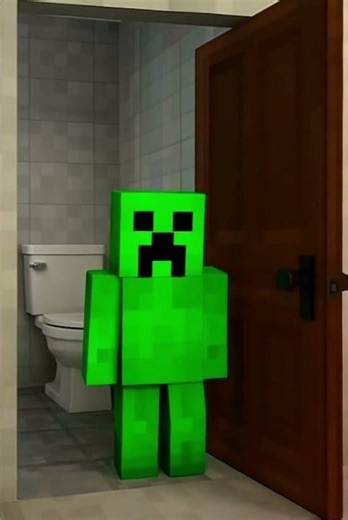“Steve’s Toilet Disaster 🚽💥 (Minecraft Meme)” #brainrot